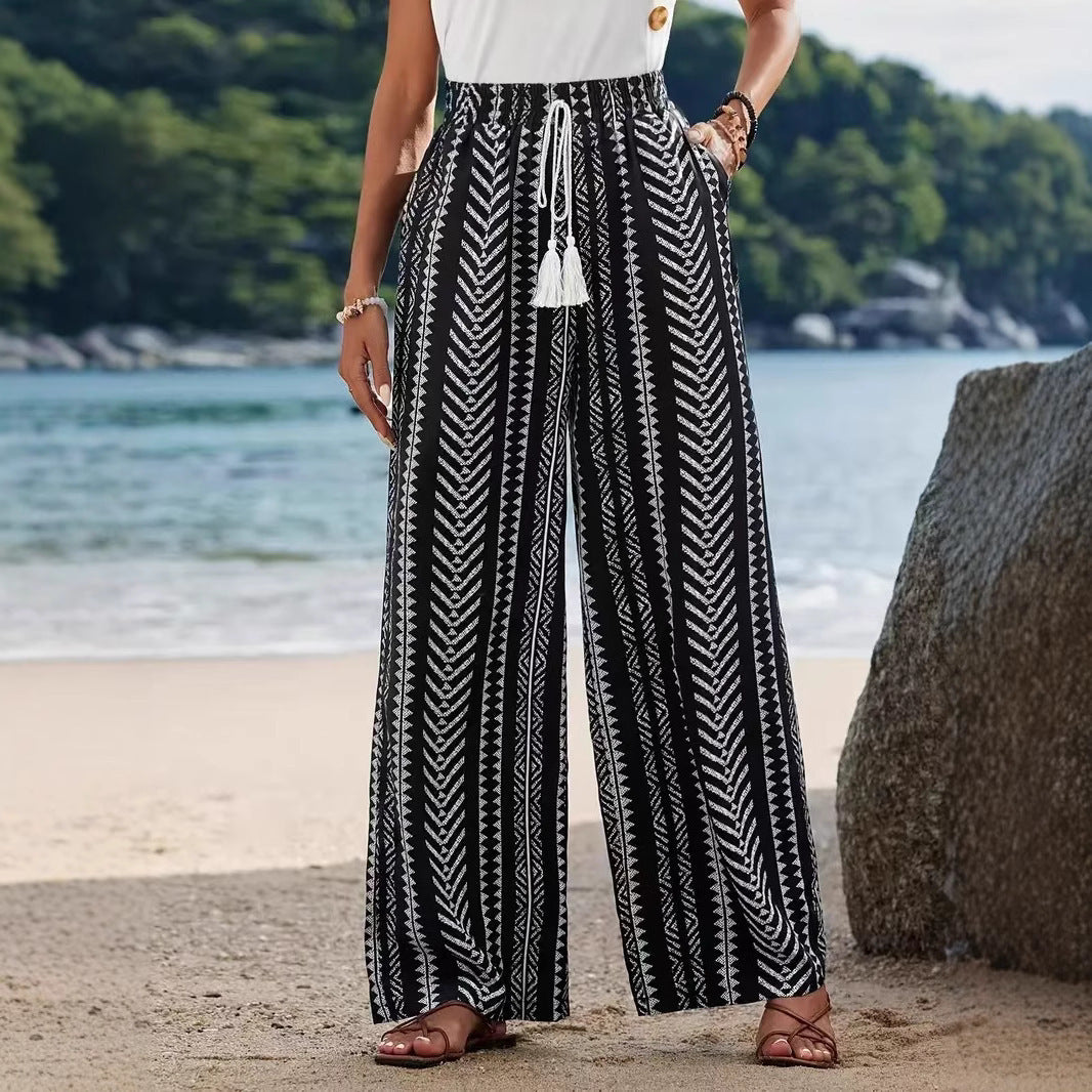 Pantalon Droit Noir