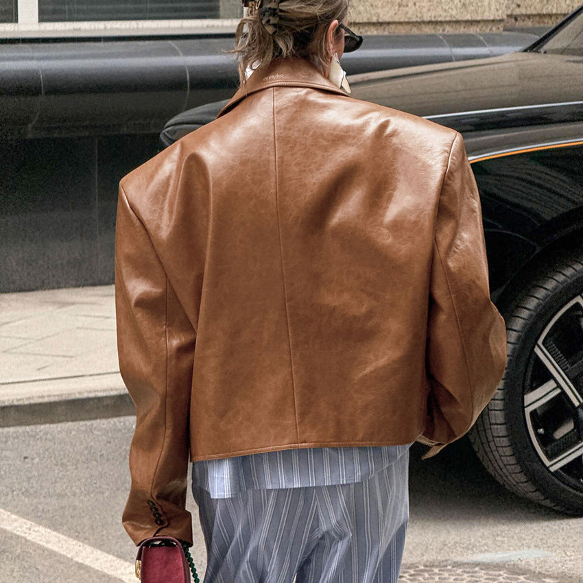 Blouson Cuir Élégance