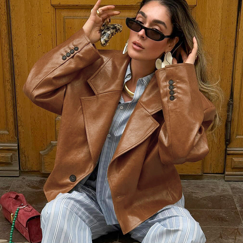 Blouson Cuir Élégance
