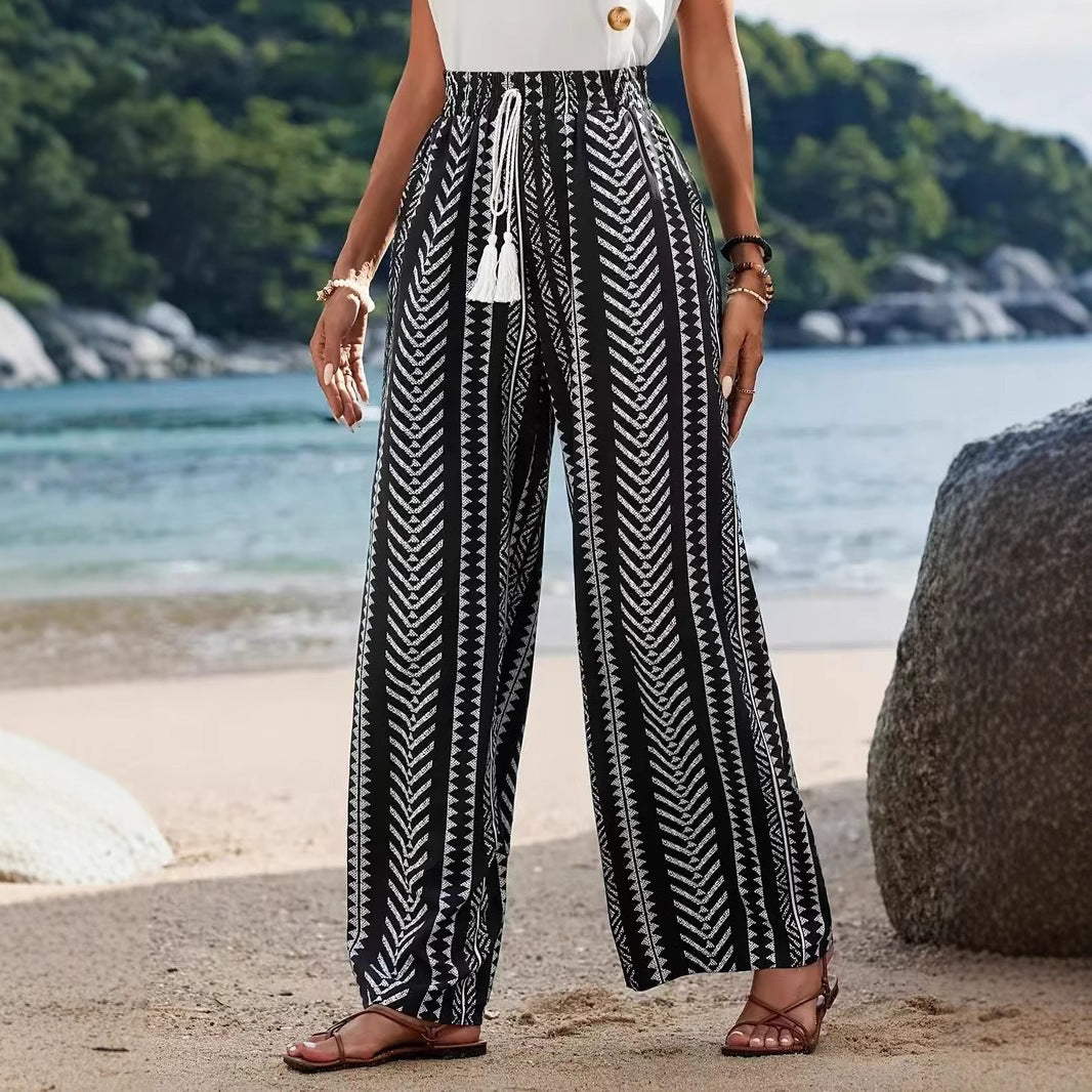 Pantalon Droit Noir