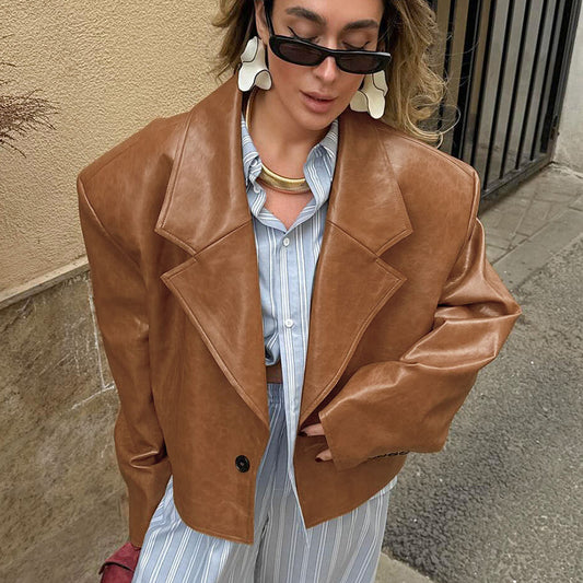 Blouson Cuir Élégance